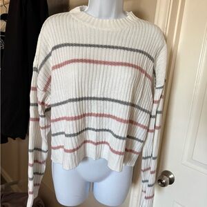 Striped Ribbed Sweater